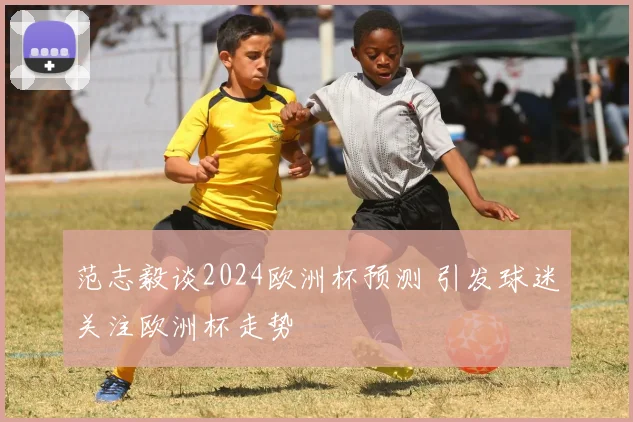 范志毅谈2024欧洲杯预测 引发球迷关注欧洲杯走势