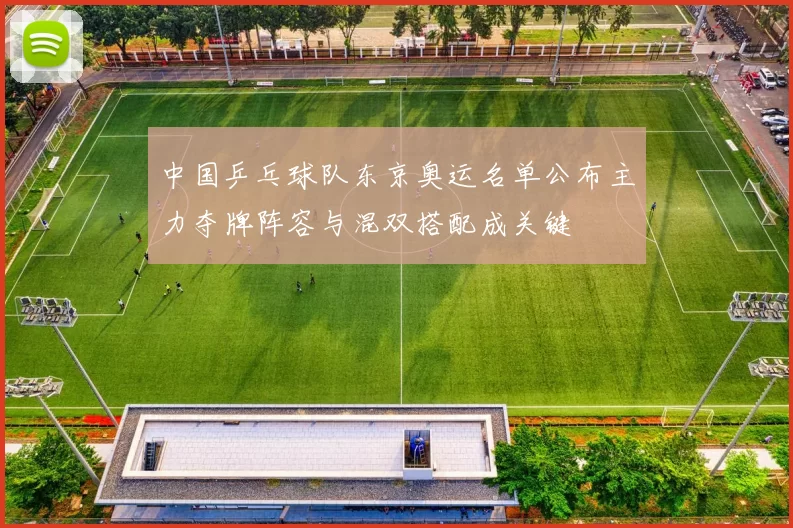 中国乒乓球队东京奥运名单公布主力夺牌阵容与混双搭配成关键